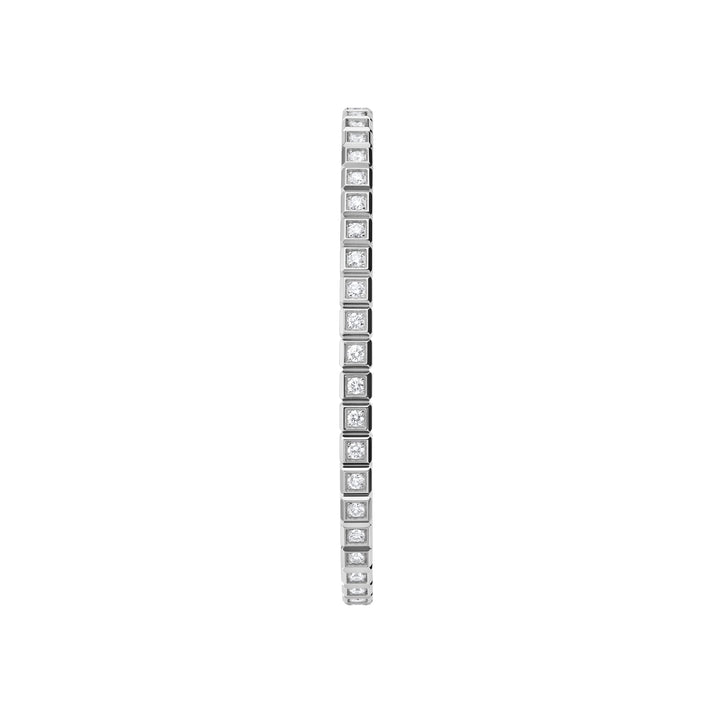 ICE CUBE BANGLE, ETHICAL WHITE GOLD, FULL-SET DIAMONDS 858350-1007