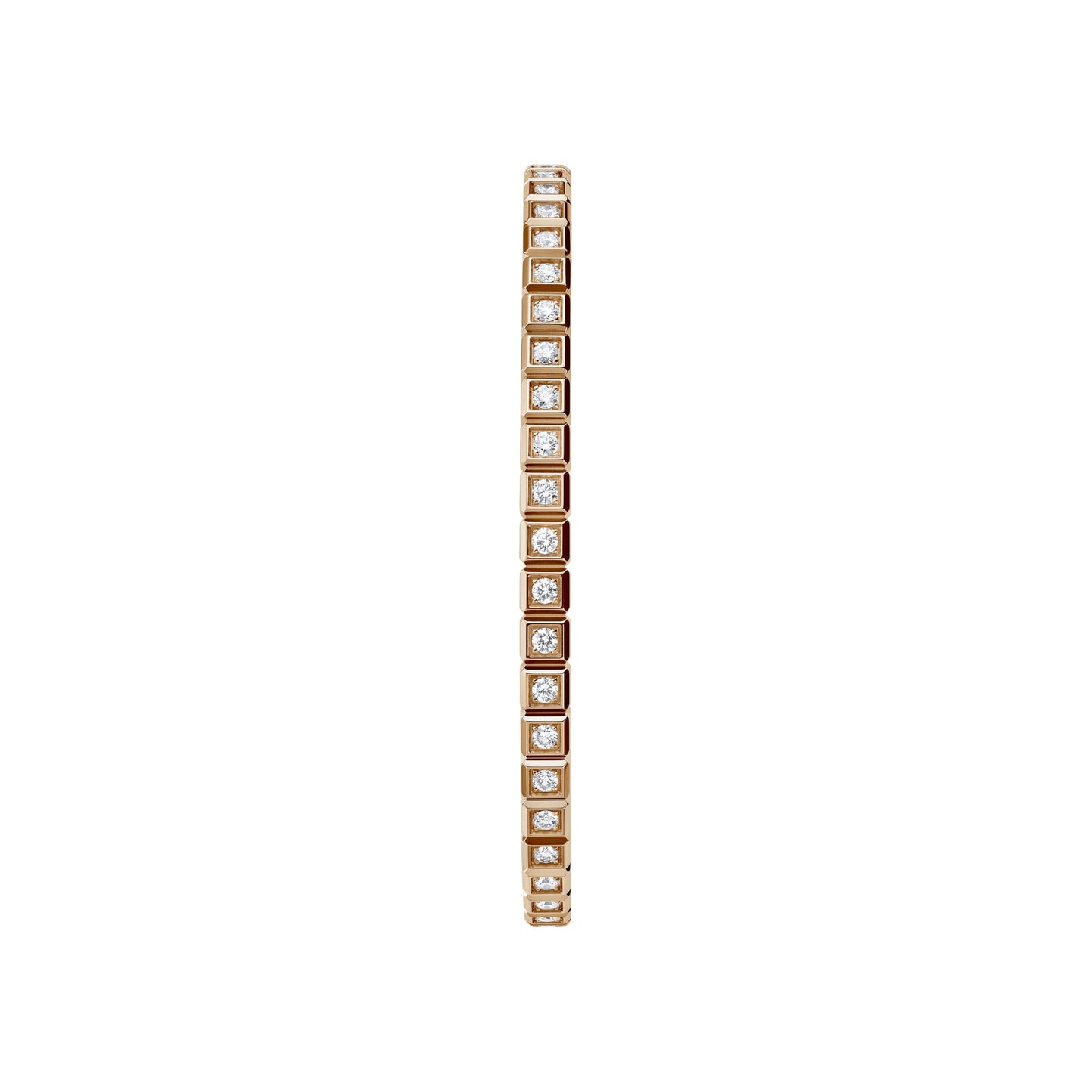 ICE CUBE BANGLE, ETHICAL ROSE GOLD, FULL-SET DIAMONDS 858350-5007