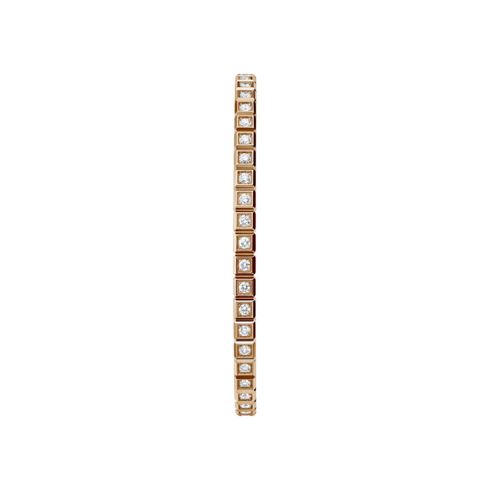 ICE CUBE BANGLE, ETHICAL ROSE GOLD, FULL-SET DIAMONDS 858350-5007
