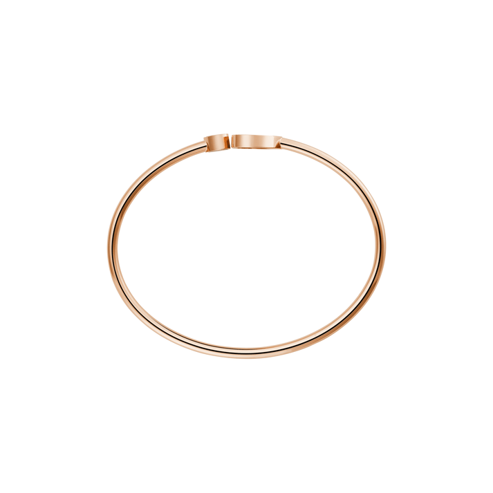 HAPPY HEARTS BANGLE, ETHICAL ROSE GOLD, DIAMONDS, MOTHER-OF-PEARL 85A074-5300