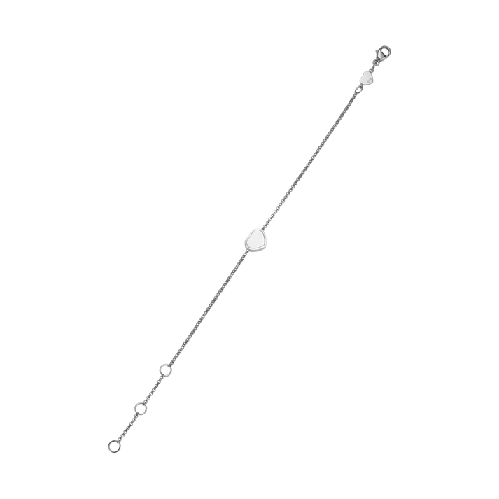 MY HAPPY HEARTS BRACELET, ETHICAL WHITE GOLD, DIAMONDS 85A086-1091