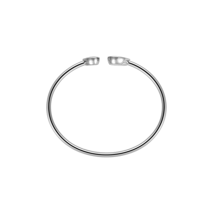 HAPPY DIAMONDS ICONS BANGLE, ETHICAL WHITE GOLD, DIAMONDS 85A614-1000