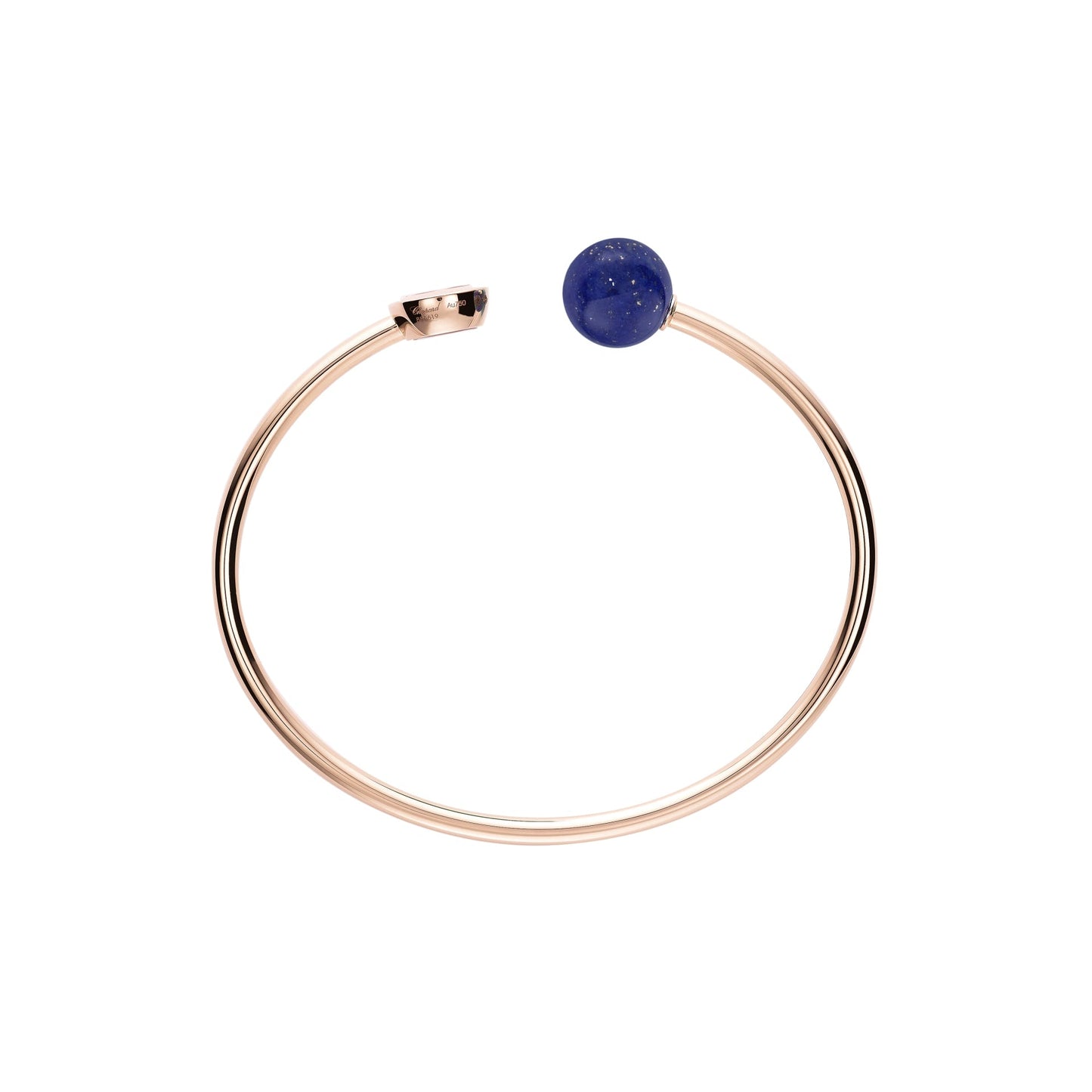 HAPPY DIAMONDS PLANET BANGLE, ETHICAL ROSE GOLD, DIAMOND, LAPIS LAZULI 85A619-5500