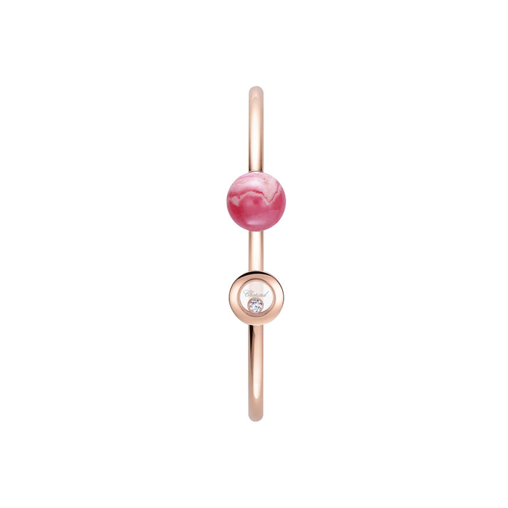 HAPPY DIAMONDS PLANET BANGLE, ETHICAL ROSE GOLD, DIAMOND, RHODOCHROSITE 85A619-5700
