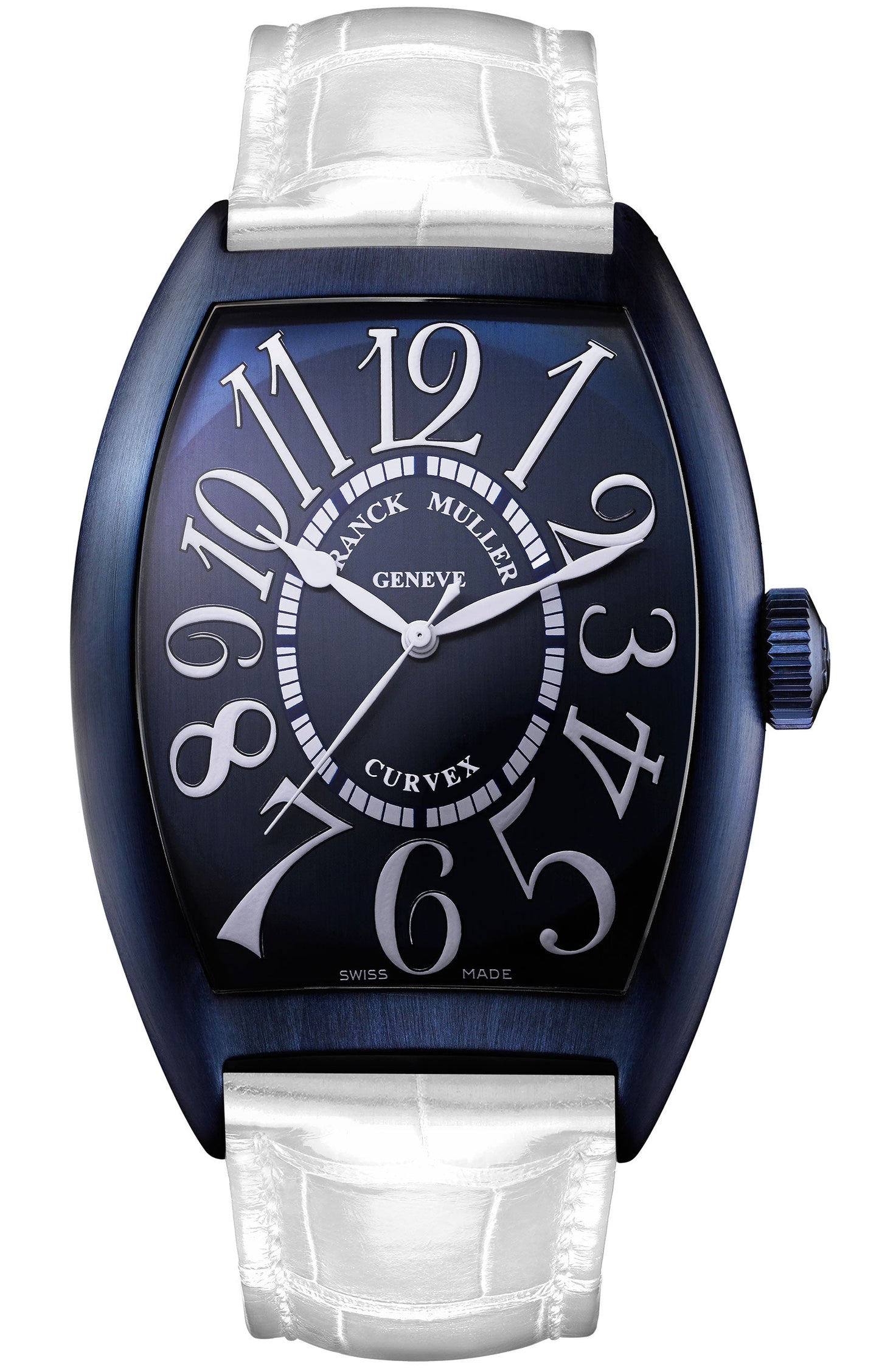 Classic Blue Dream Cintrée Curvex Watch 8880SCBLUEDRMACBL