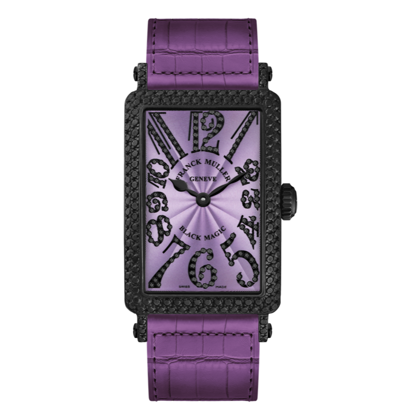 26 MM, 18K White Gold, Quartz Watch 952QZDBLKMAGICWGPR