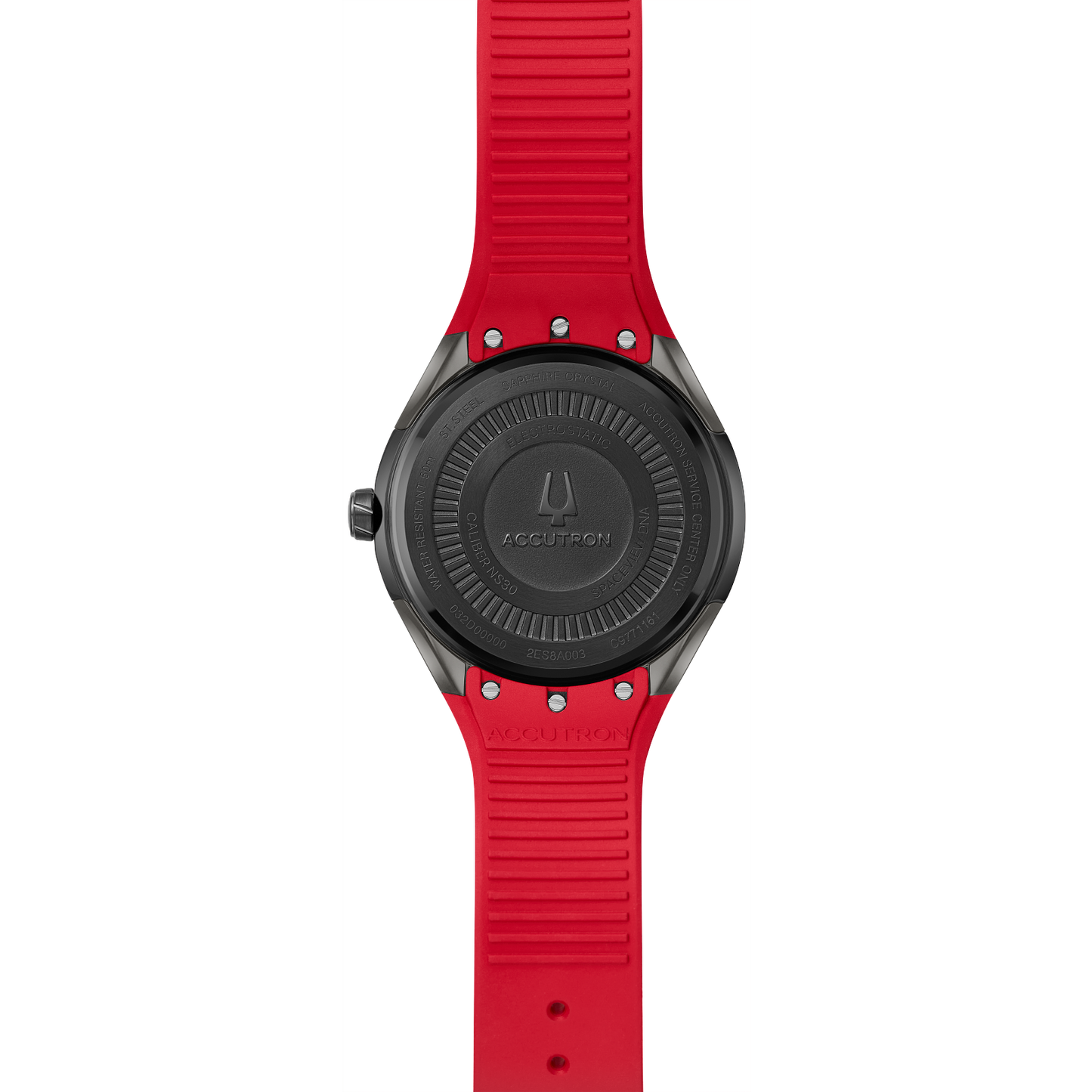 Accutron DNA M BKGRY ST BK Mens Watch 2ES8A003A