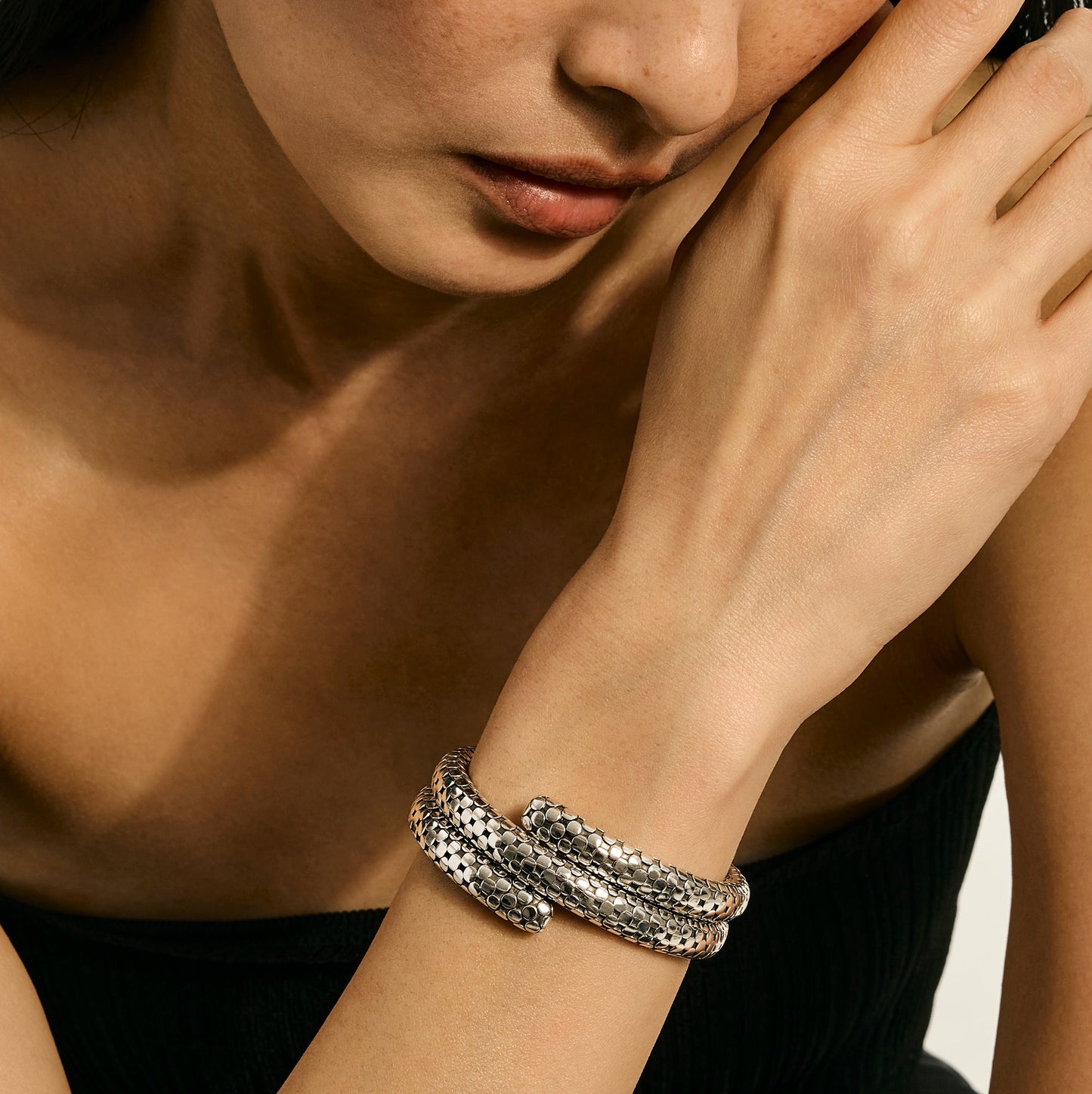 dot-coil-bracelet-sterling-silver-bb30173