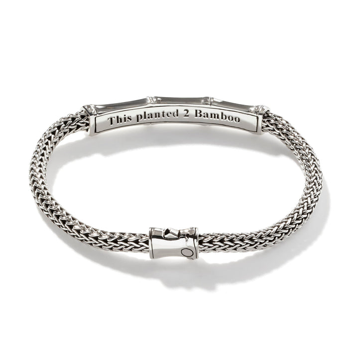 John Hardy Bamboo Bracelet, Sterling Silver, 4MM BB95311