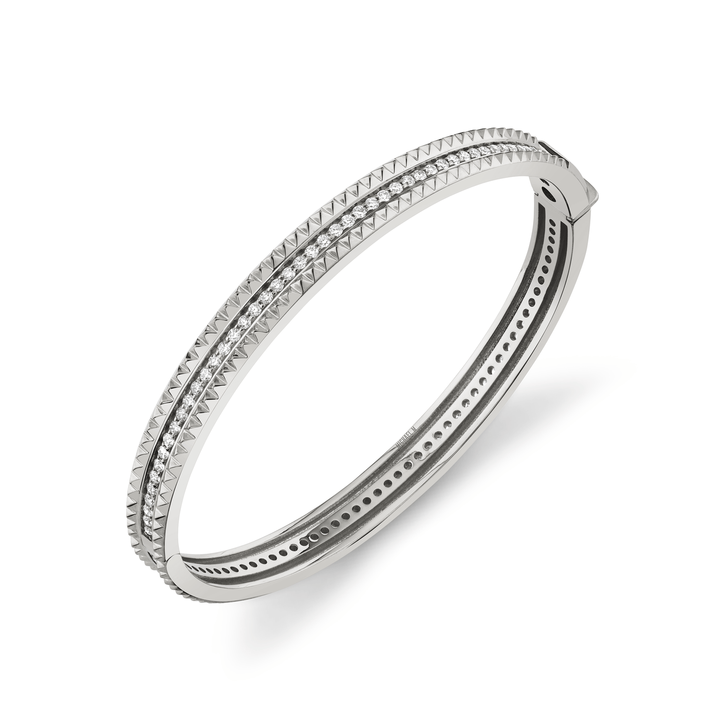 MICHAEL M Tetra Pavé Bangle BR395