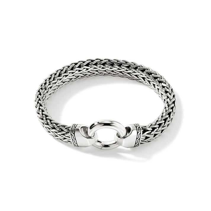 Flat Chain Bracelet, Sterling Silver, 11MM|BU901184