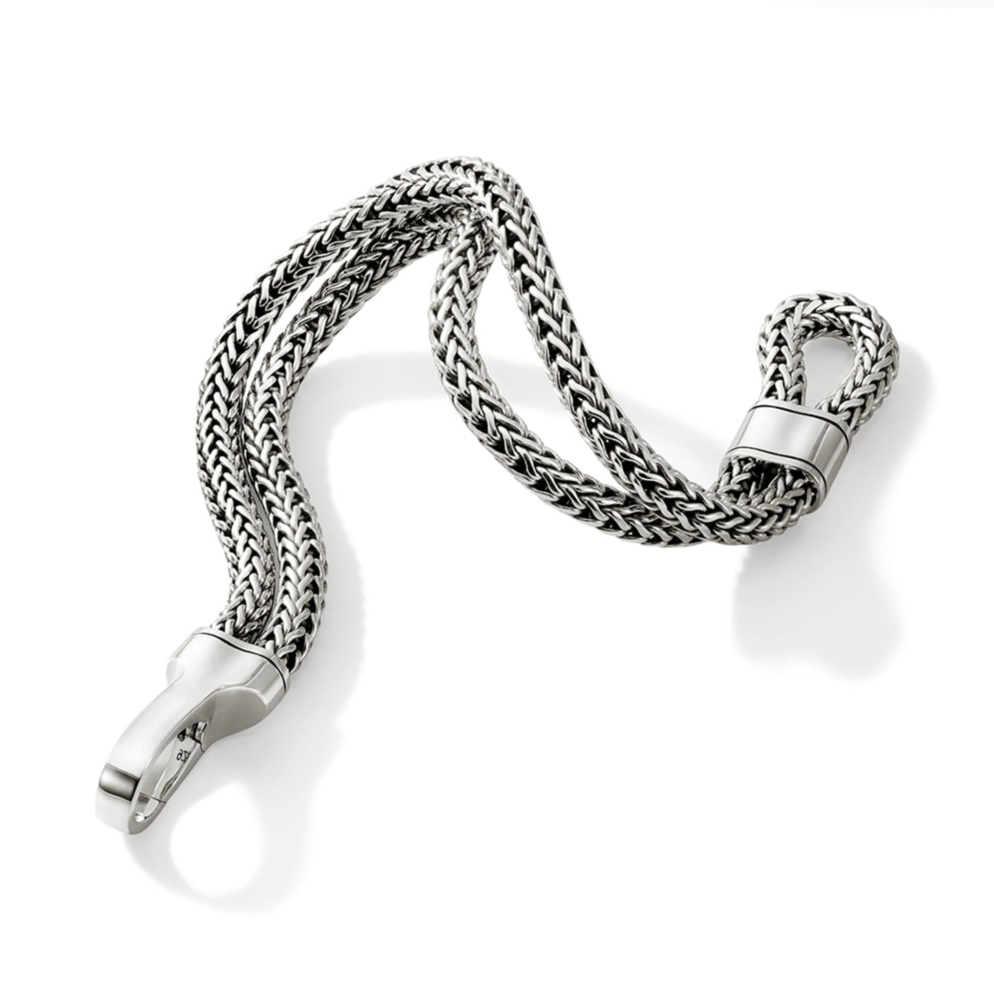 hook-clasp-bracelet-silver-double-row-bu901238