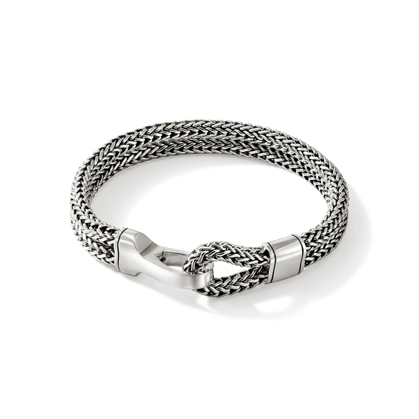 hook-clasp-bracelet-silver-double-row-bu901238