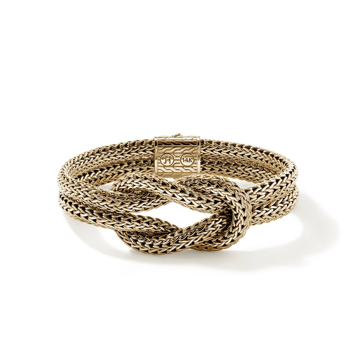 Love Knot Bracelet, Gold, 13MM|BUGG901034