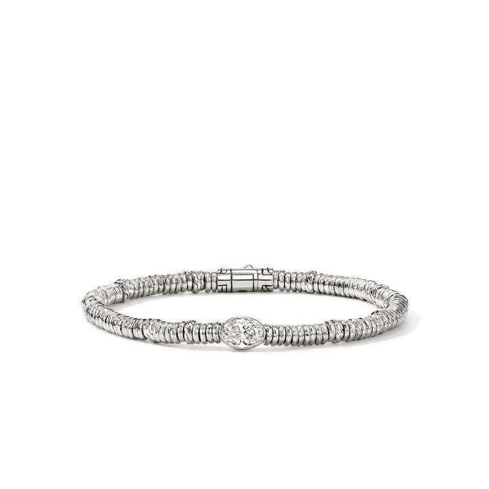 JH Lovestruck™ Heishi Bracelet, Sterling Silver, Diamond, 1.0TCW|BUP43036LGD