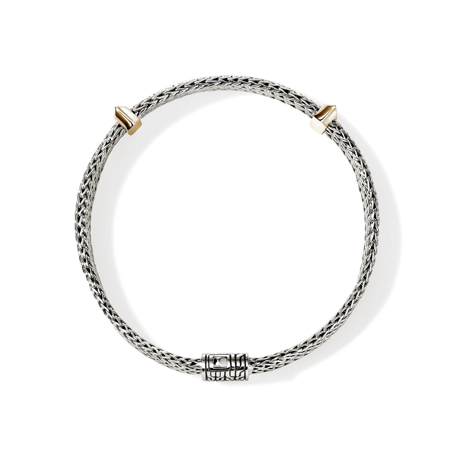 icon-link-bracelet-sterling-silver-gold-6mm-buzz98978