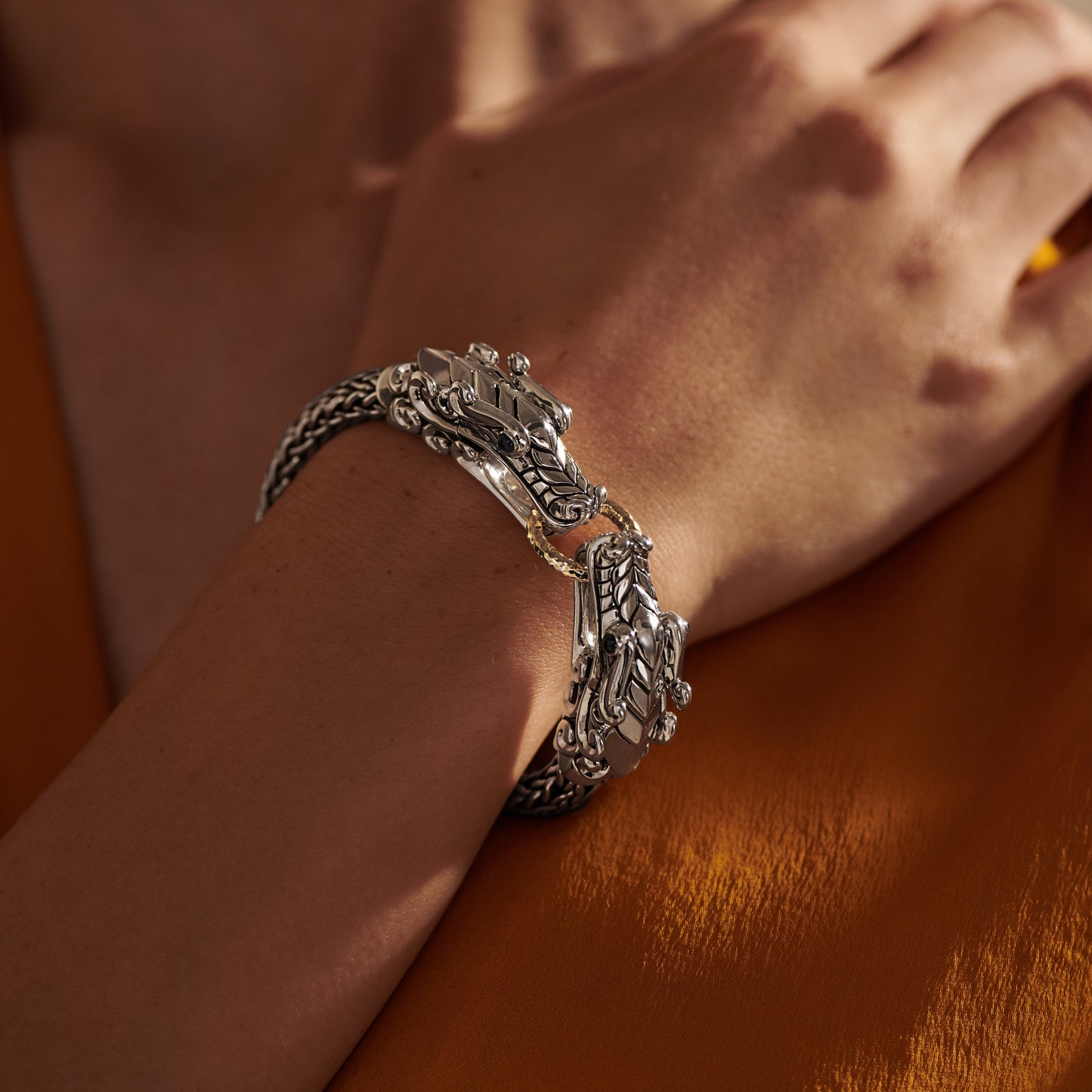 naga-bracelet-sterling-silver-gold-10-5mm-bzs60193bsp