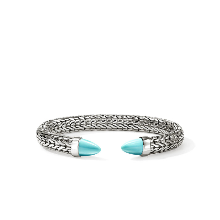 Spear 50 Flex Cuff, Sterling Silver, Turquoise|CBS987961TQ