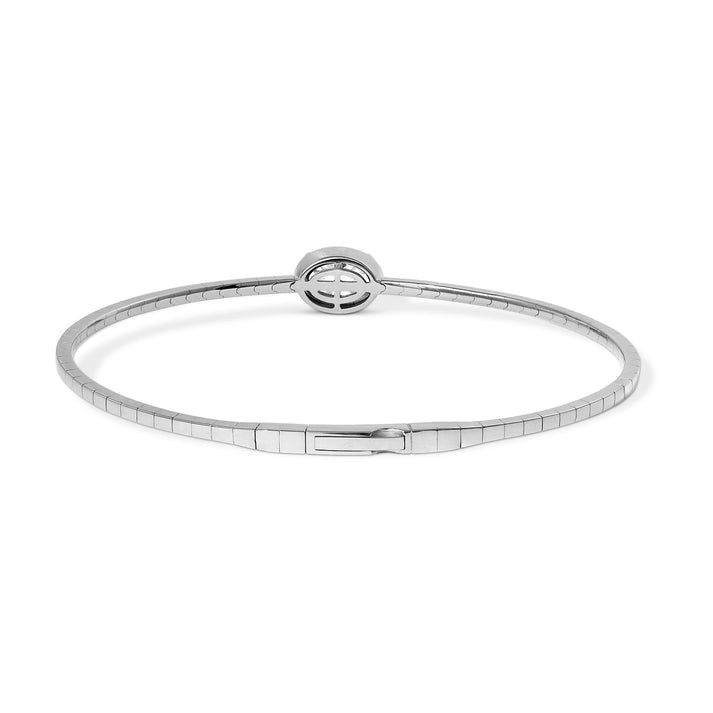 Clarity Diamond™ Back Oval Flex Bangle