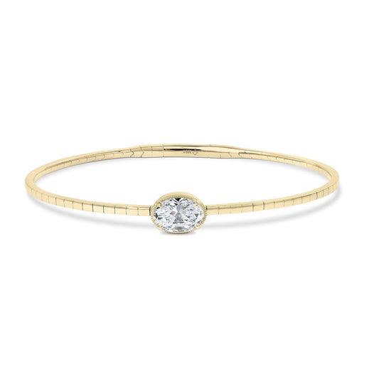 Clarity Diamond™ Oval Flex Bangle