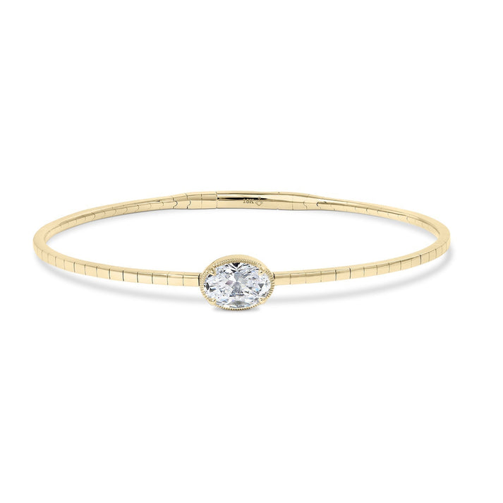 Clarity Diamond™ Oval Flex Bangle