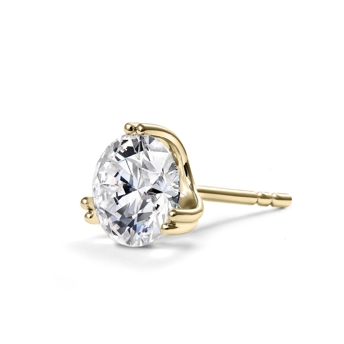 Clarity Diamond™ Angle Afloat Stud Earrings