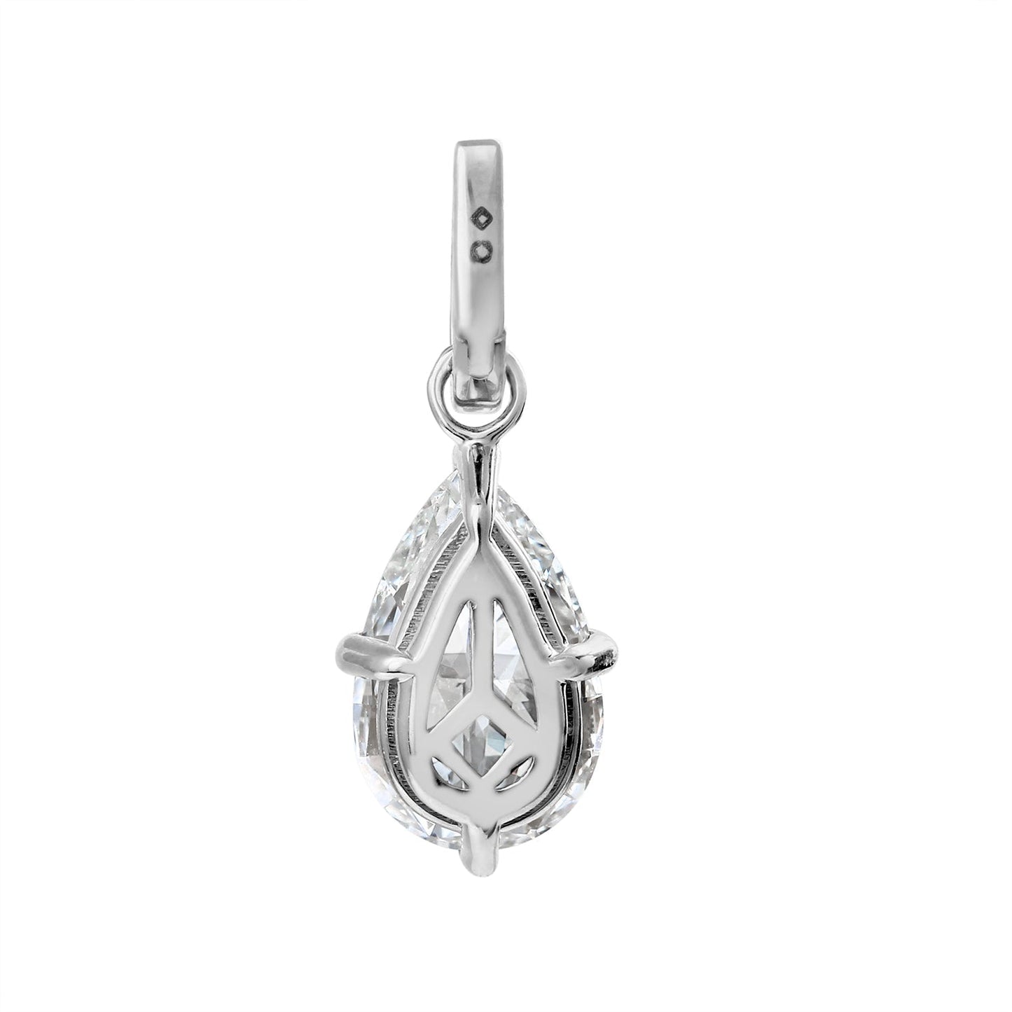 Clarity Diamond™ Back Oval Diamond Enhancer Charm