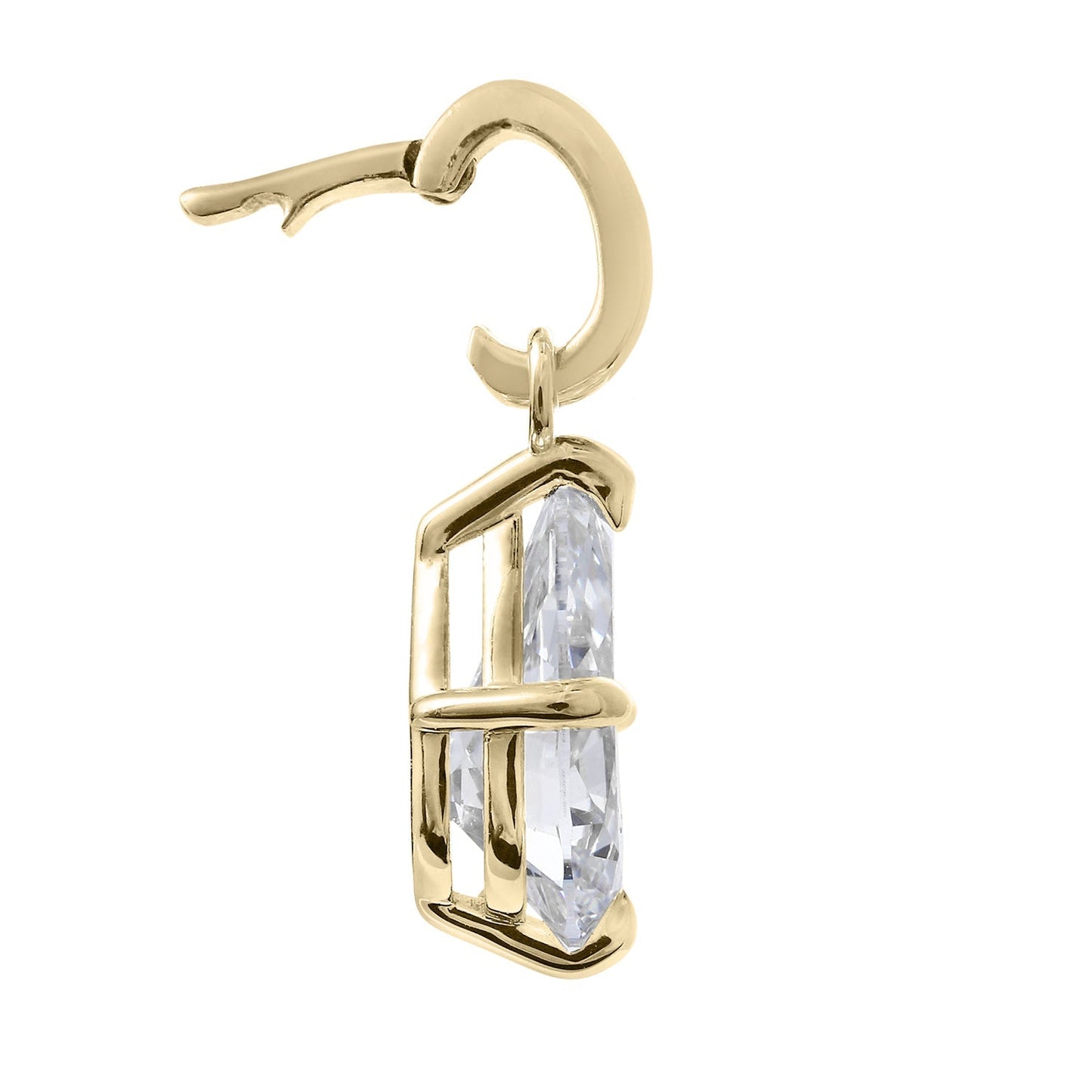 Clarity Diamond™ Side Oval Diamond Enhancer Charm