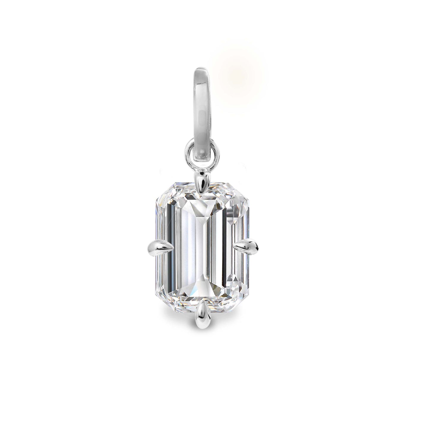 Clarity Diamond™ Emerald Diamond Enhancer Charm