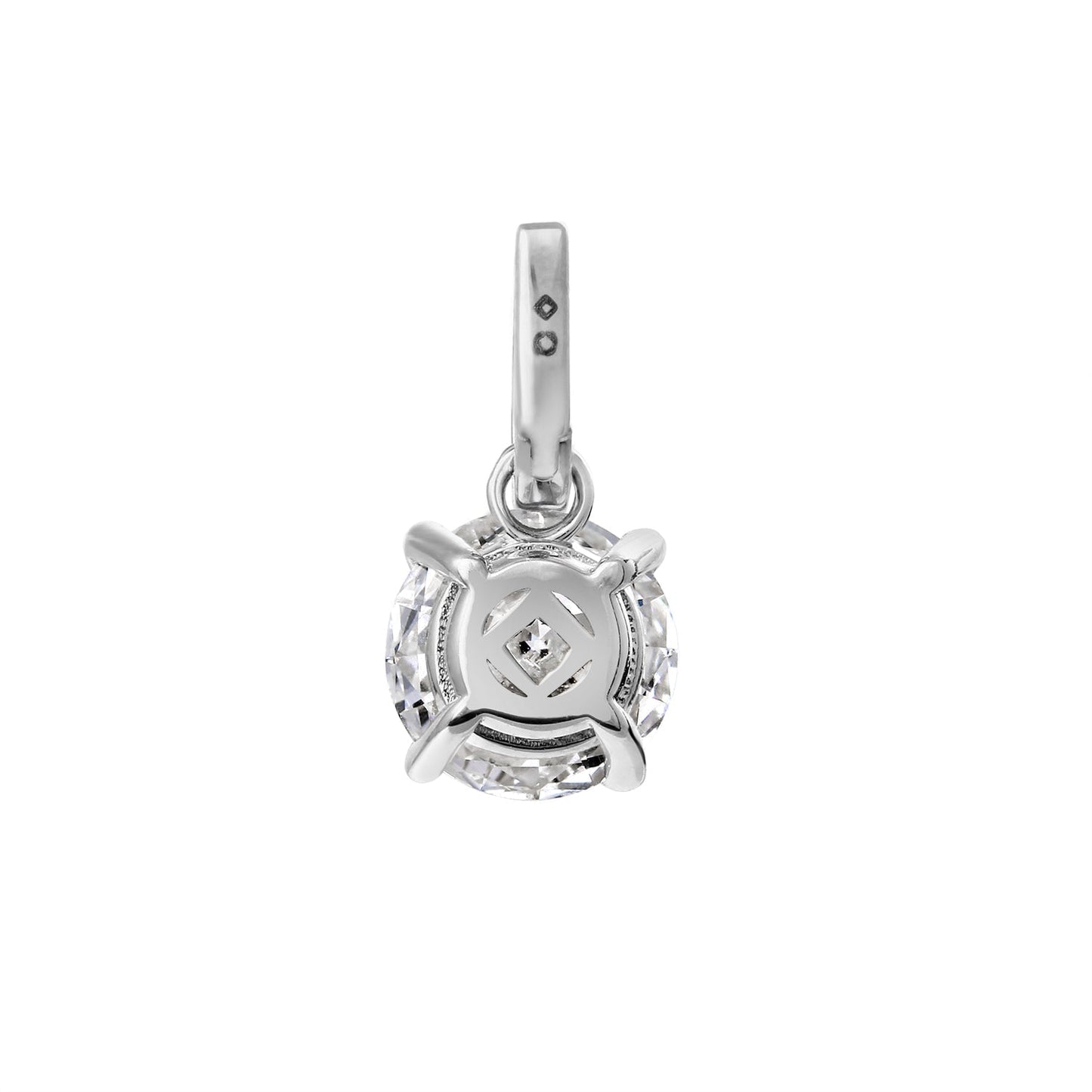 Clarity Diamond™ Back Round Diamond Enhancer Charm