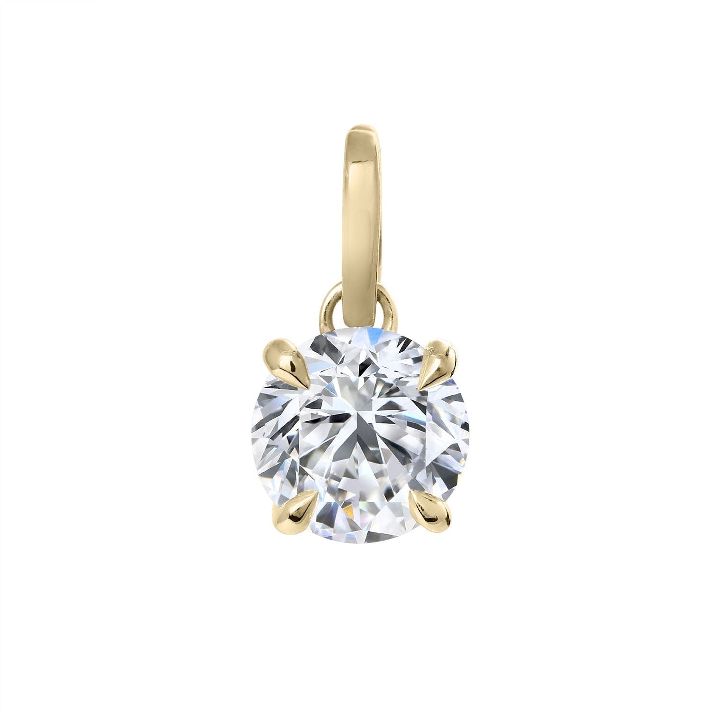 Clarity Diamond™ Round Diamond Enhancer Charm