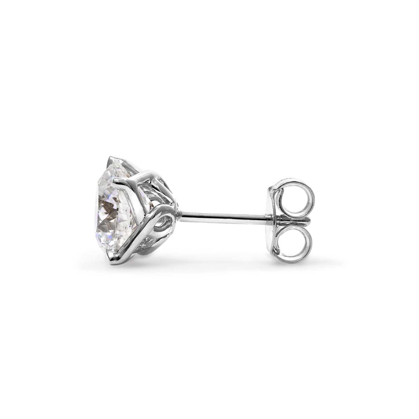 Clarity Diamond™ Signature Round Diamond Stud Earrings
