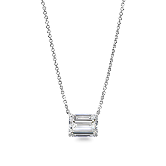 Clarity Diamond™ Signature GIA Certified Lab Grown Emerald Diamond Pendant