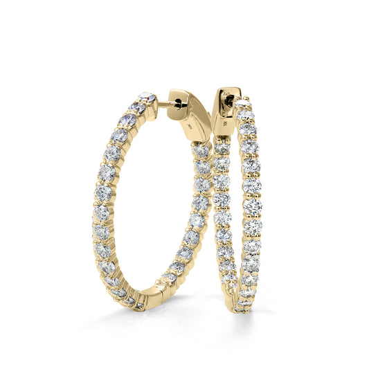 HOOP EARRINGS DIAH200Y-GH-002