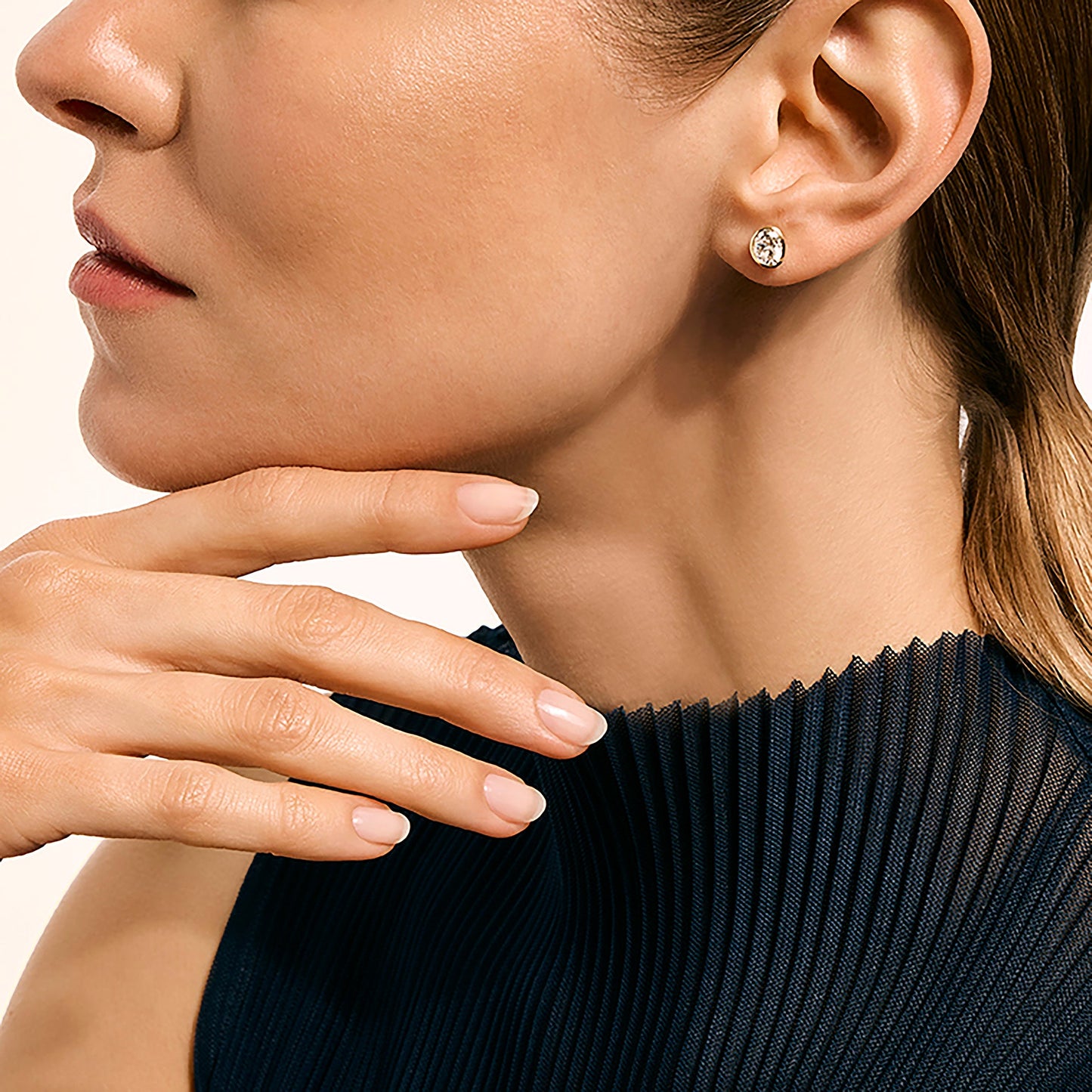 JH Lovestruck™ Stud Earrings, Gold, Diamonds, 1.5TCW|EGGX43008LGD