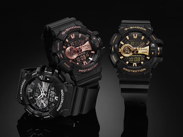 G-Shock ANALOG-DIGITAL GA-400 SERIES GA-400GB-1A4