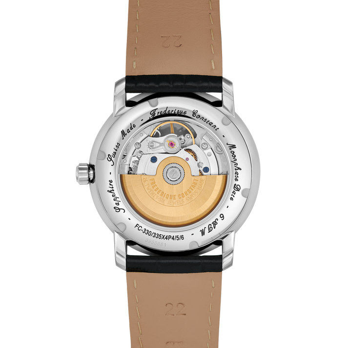 Frederique Constant Heart Beat Moonphase Date FC-335MCGRW4P26-BL