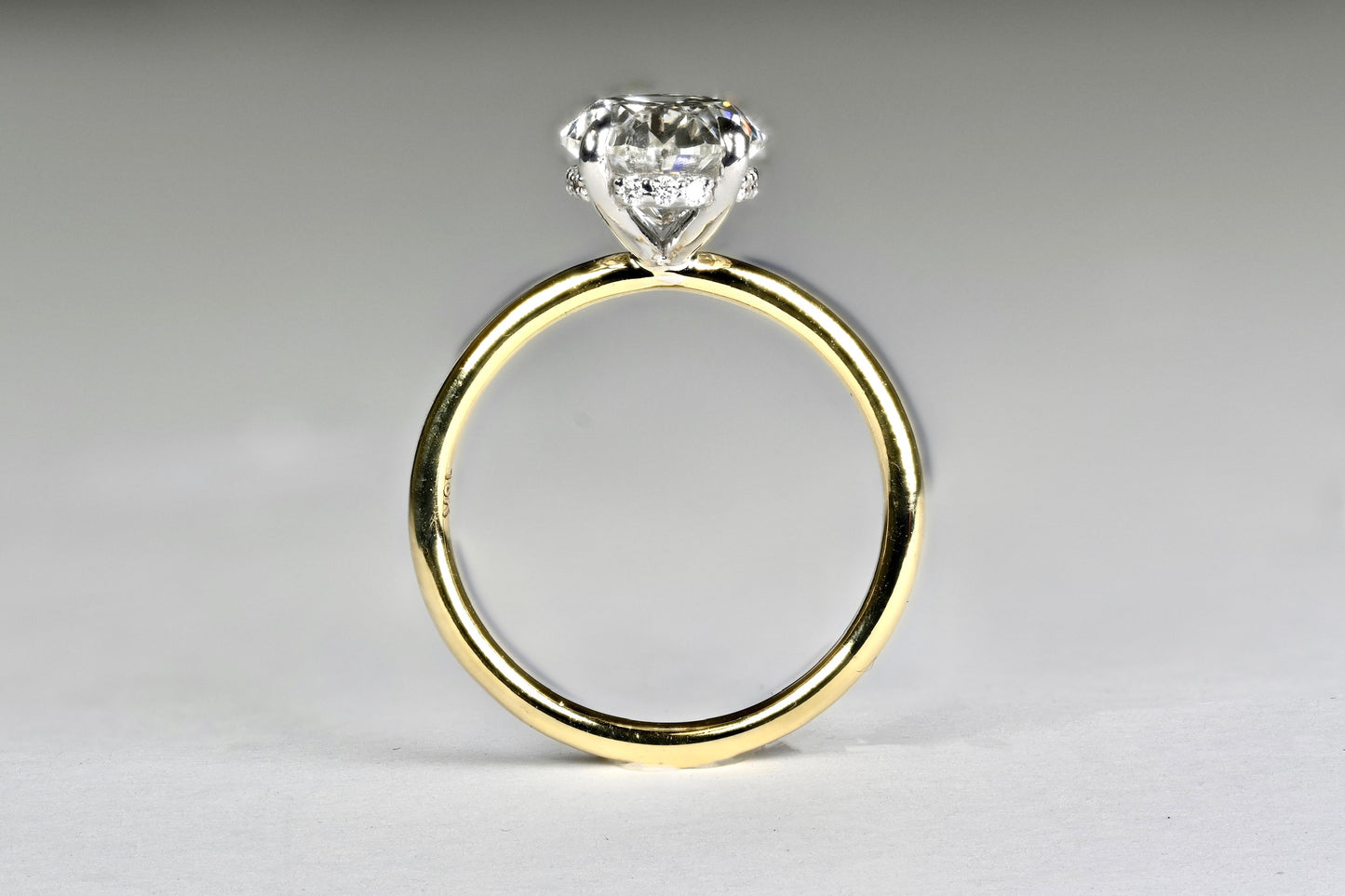3.02 Carat Oval Engagement Ring