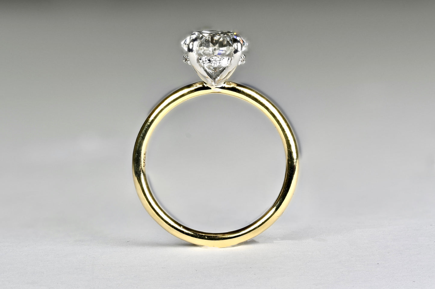 3.02 Carat Oval Engagement Ring