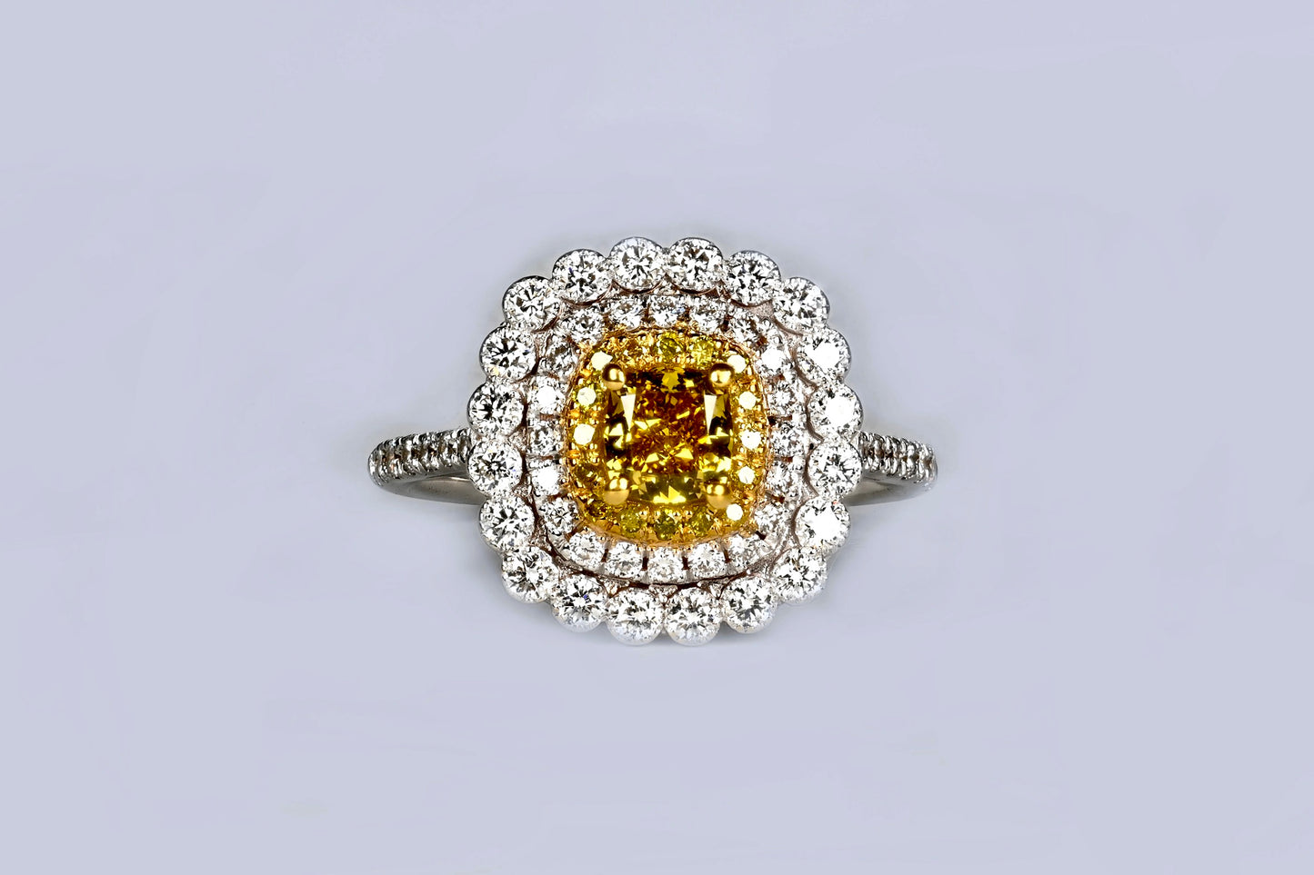 .55ct Fancy Orange-y Yellow