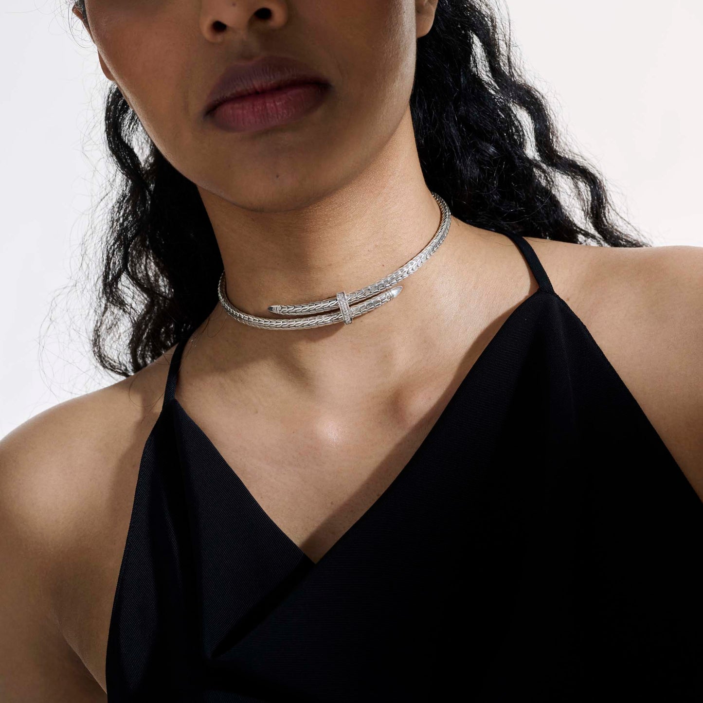 spear-coil-choker-sterling-silver-diamonds-nbp9011292di