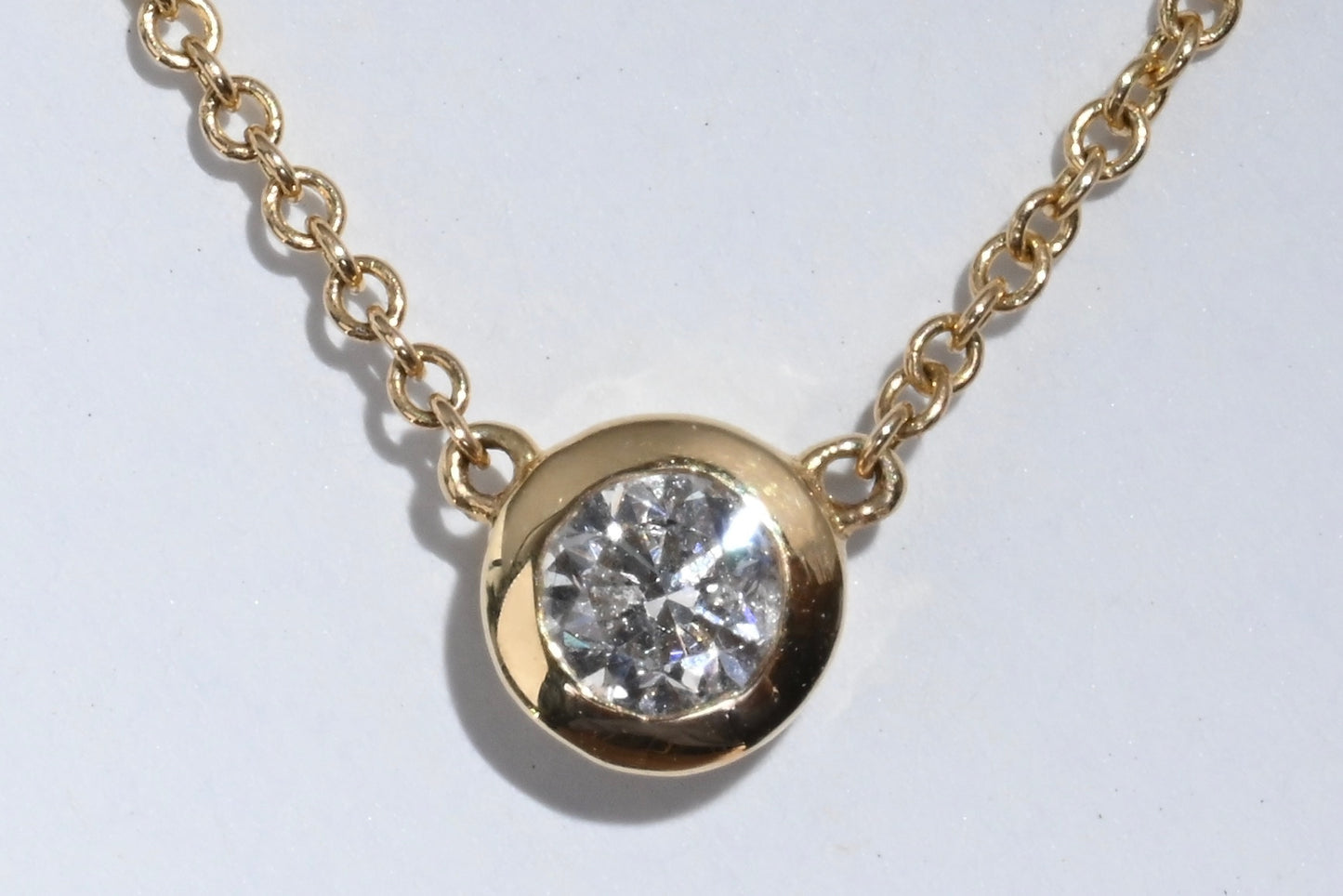 Diamond Bezel Pendant