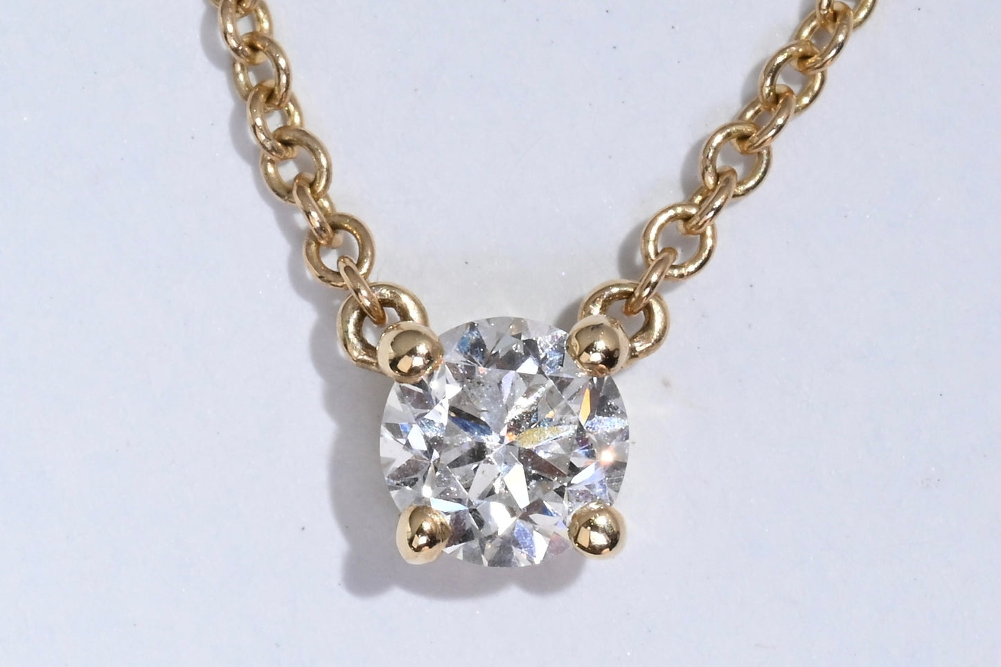 Diamond Solitare Pendant