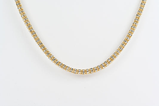 Two-Tone Popcorn Chain