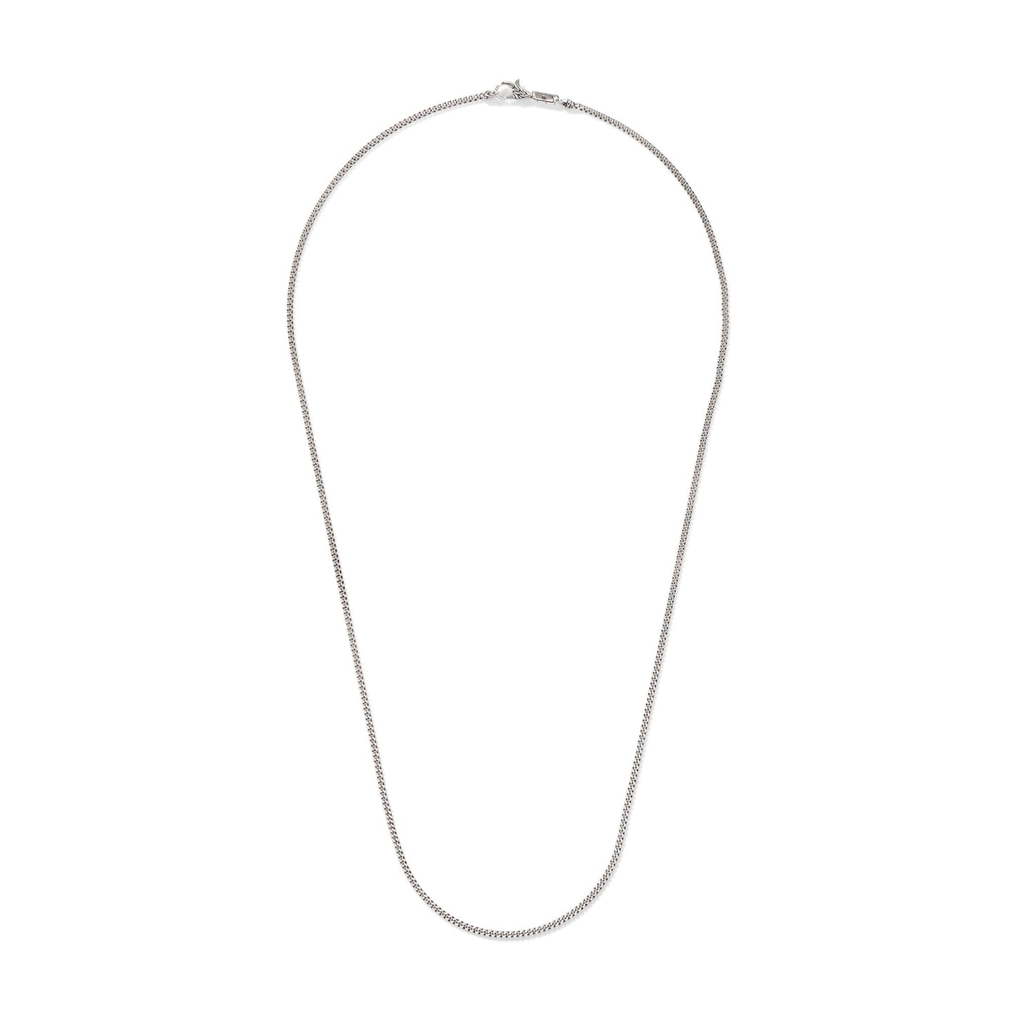 John Hardy Curb Chain Necklace, Sterling Silver, 2.1MM NM900229