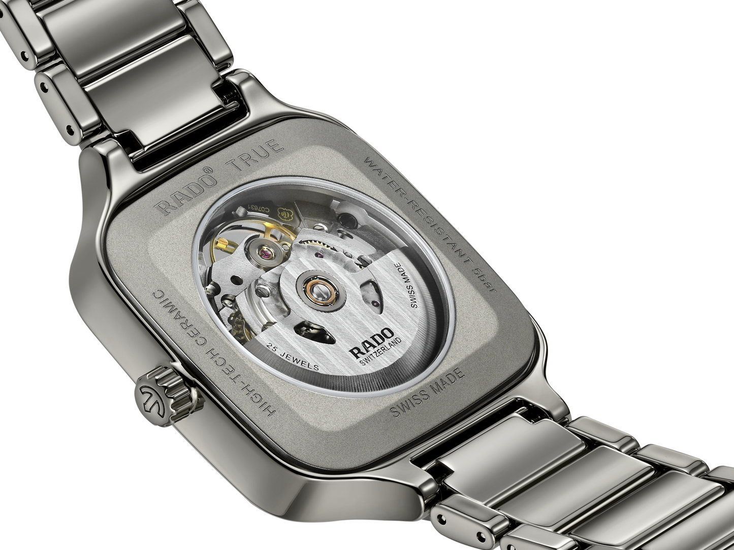 True Square Automatic Open Heart R27083712