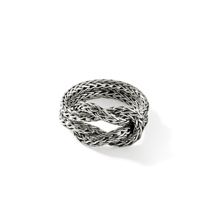 Love Knot Ring, Sterling Silver, 5MM|RB901039