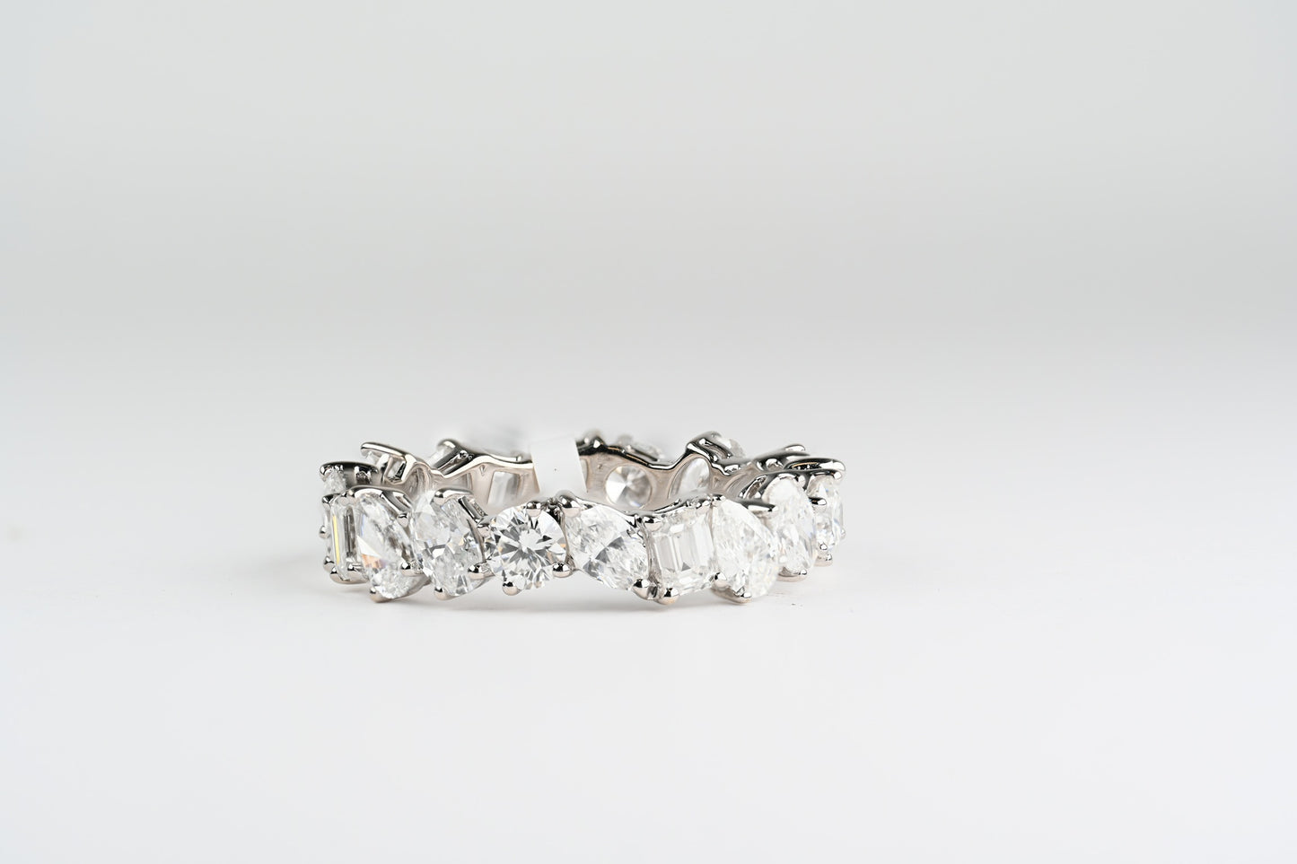 Mixed Shape Diamond Eternity Band