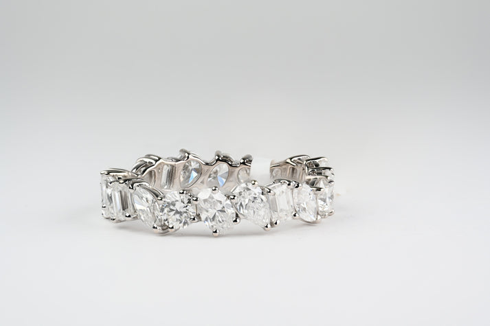 Mixed Shape Diamond Eternity Band
