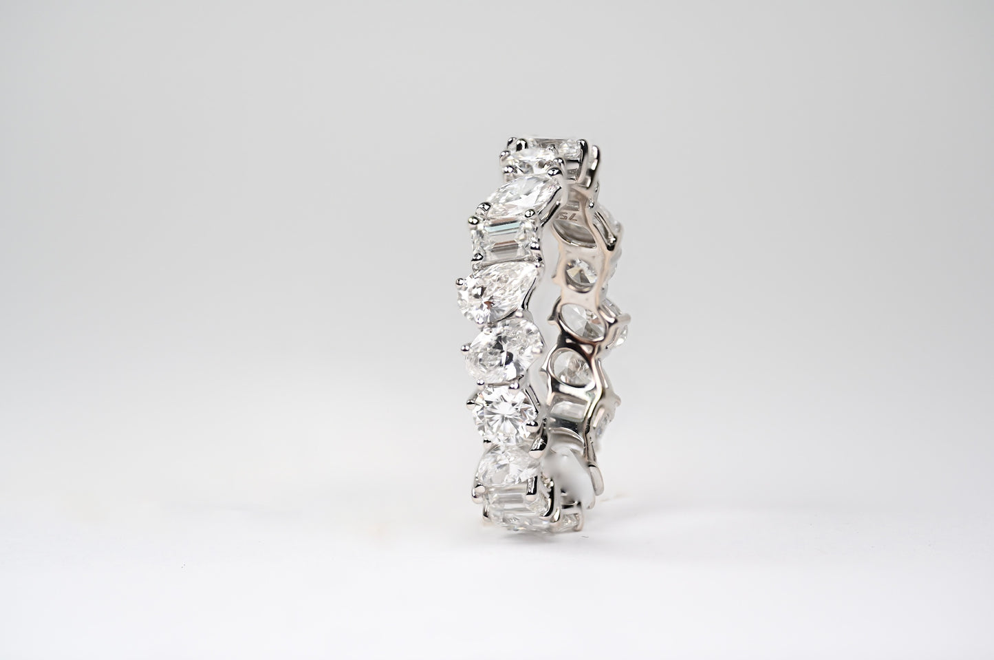 Mixed Shape Diamond Eternity Band